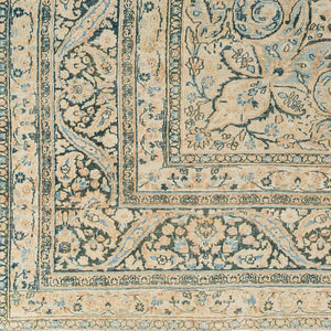 Antique One of a Kind AOOAK-1138 8'8" x 10'10" Handmade Rug AOOAK1138-88101  Khaki, Grey Surya