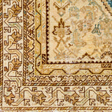Antique One of a Kind AOOAK-1139 5'11" x 13'4" Handmade Rug AOOAK1139-51113  Camel, Khaki, Tan, Brick Surya