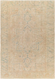 Antique One of a Kind AOOAK-1142 7'3" x 10'4" Handmade Rug AOOAK1142-73104  Slate Grey Taupe, Warm Grey, Desert Tan Surya