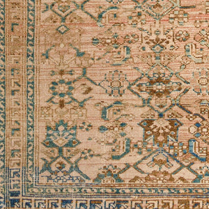 Antique One of a Kind AOOAK-1148 3'5" x 16'5" Handmade Rug AOOAK1148-35165  Camel, Light Wood, Grey, Natural, Clay Surya