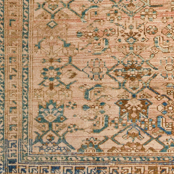 Antique One of a Kind AOOAK-1148 3'5" x 16'5" Handmade Rug AOOAK1148-35165  Camel, Light Wood, Grey, Natural, Clay Surya