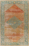 Antique One of a Kind AOOAK-1163 7'11" x 11'11" Handmade Rug AOOAK1163-71111  Camel, Grey, Brick, Khaki, Pewter Surya