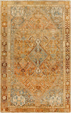 Antique One of a Kind AOOAK-1171 6'1" x 9'7" Handmade Rug AOOAK1171-6197  Camel, Copper, Khaki, Light Wood, Brick Surya