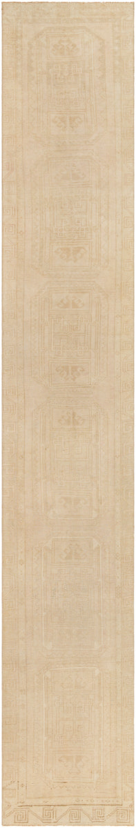 Antique One of a Kind AOOAK-1174 2'11" x 16'9" Handmade Rug AOOAK1174-21116  Natural, Khaki Surya