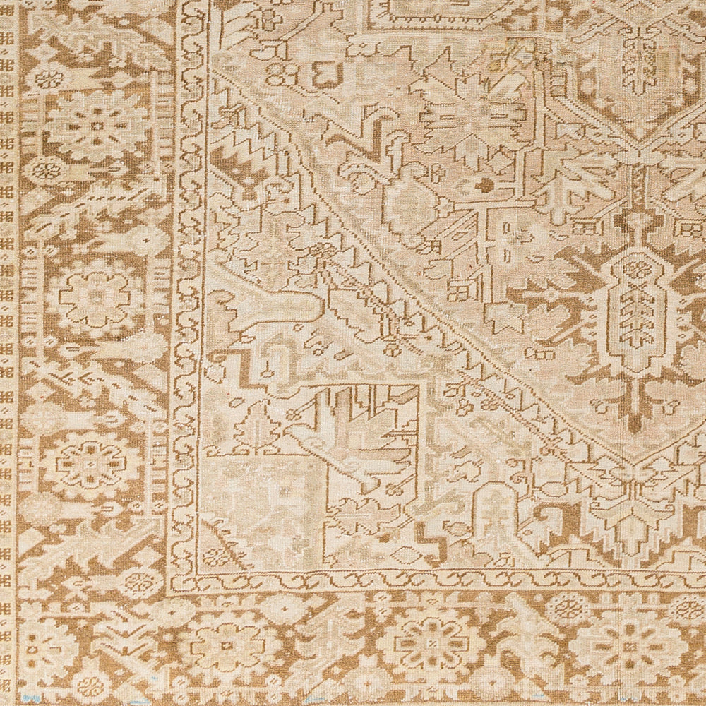 Antique One of a Kind AOOAK-1189 8'4" x 11'7" Handmade Rug AOOAK1189-84117  Natural, Khaki, Camel, Pearl Surya