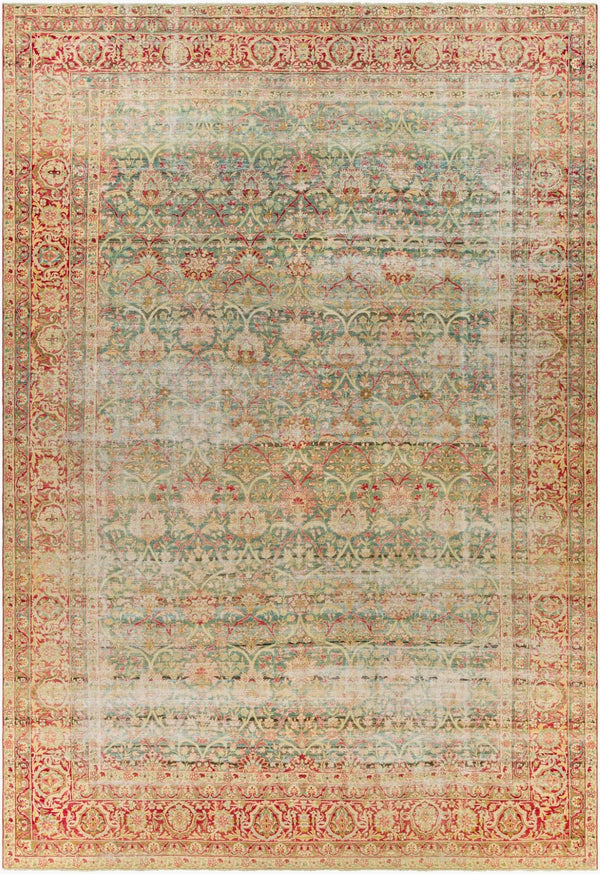 Surya Antique Turkish Hand Knotted Wool Rug Large Format Living Room Floor Anchor AOOAK1192-9814