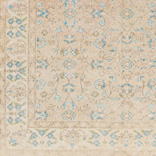 Antique One of a Kind AOOAK-1216 5'3" x 8'10" Handmade Rug AOOAK1216-53810  Ash, Warm Grey Surya