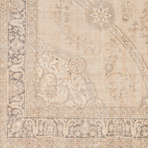 Antique One of a Kind AOOAK-1217 8' x 11'4" Handmade Rug AOOAK1217-8114  Ash, Khaki, Pearl Surya