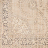 Antique One of a Kind AOOAK-1217 8' x 11'4" Handmade Rug AOOAK1217-8114  Ash, Khaki, Pearl Surya