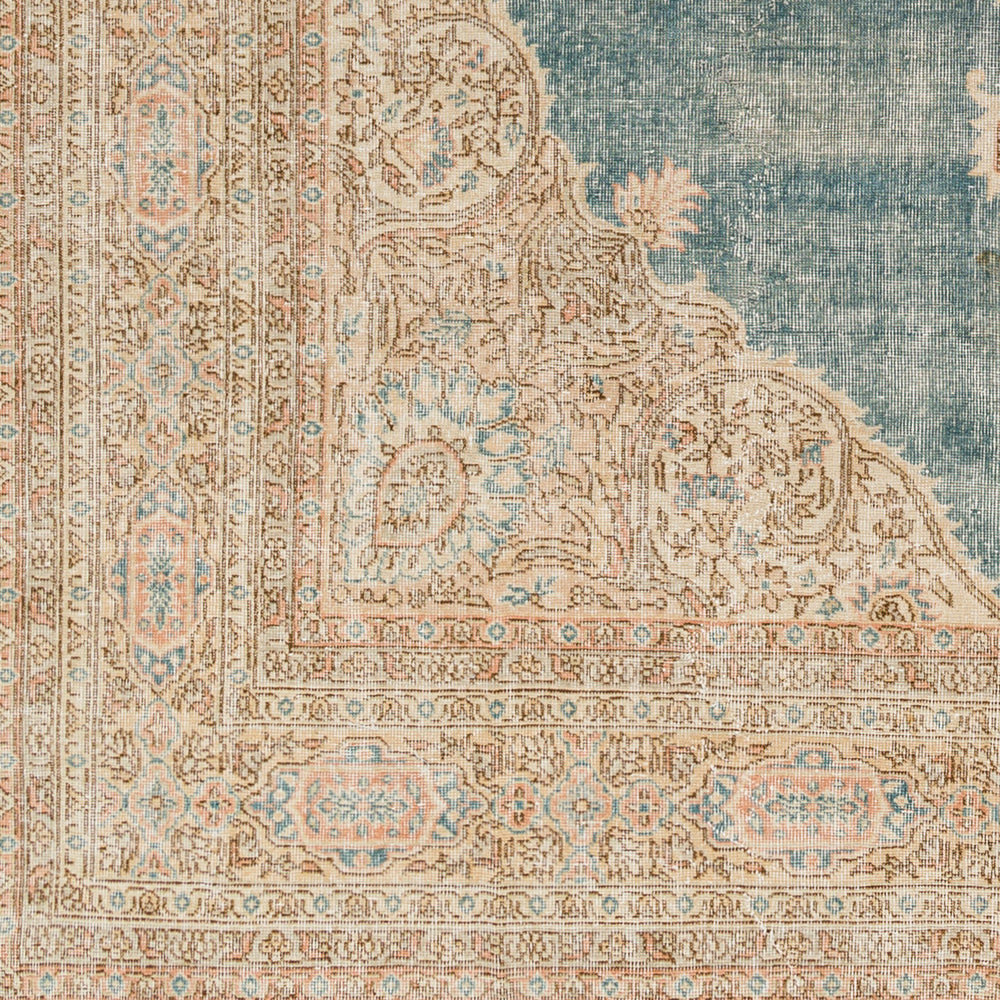 Antique One of a Kind AOOAK-1220 8'1" x 10'10" Handmade Rug AOOAK1220-81101  Khaki, Natural, Camel, Sage Surya