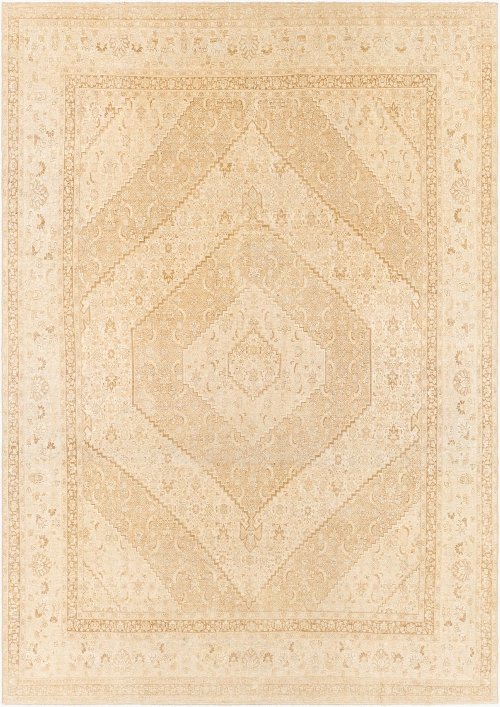 Surya Antique One of a Kind Hand Knotted Wool Rug Formal Living Room Statement Piece AOOAK1223-10214