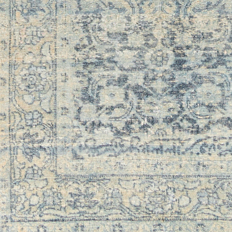 Antique One of a Kind AOOAK-1228 2'9" x 14'2" Handmade Rug AOOAK1228-29142  Sterling Grey, Ash, Sage Surya