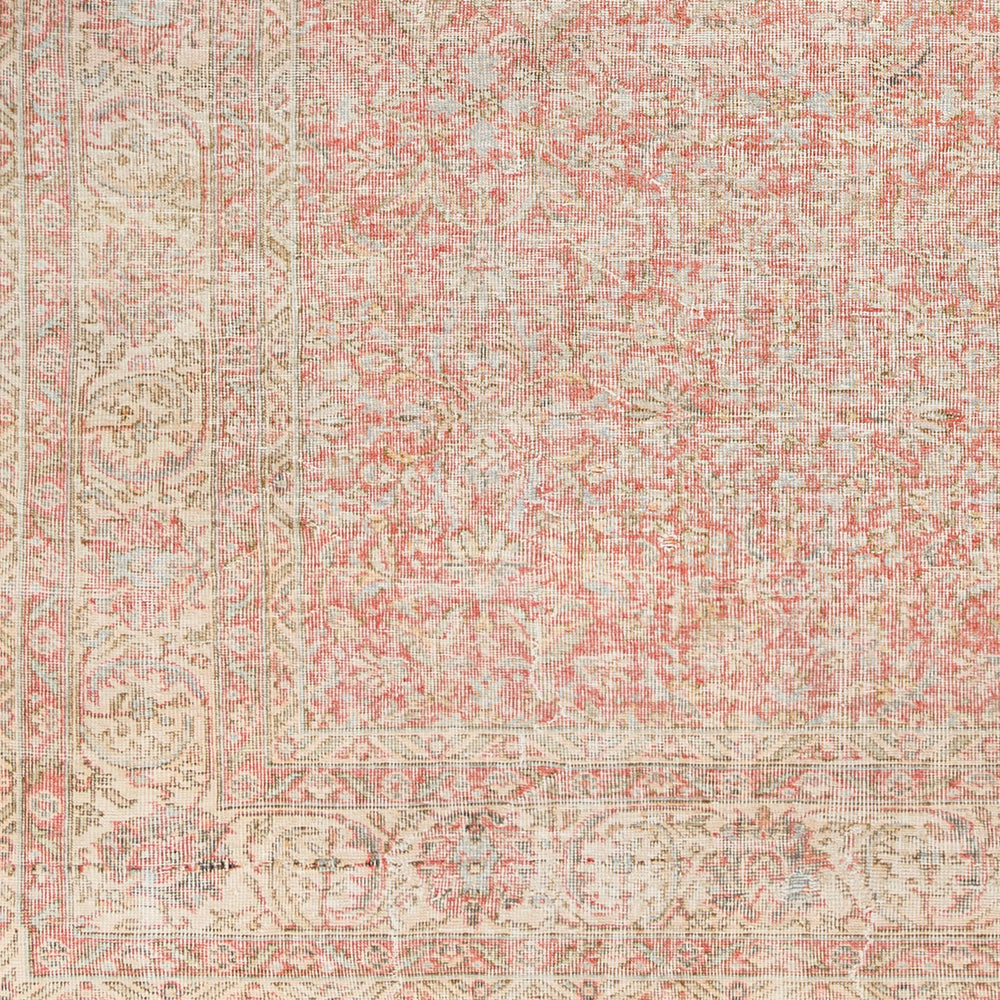 Antique One of a Kind AOOAK-1232 9'3" x 12'4" Handmade Rug AOOAK1232-93124  Khaki, Ash, Natural Surya