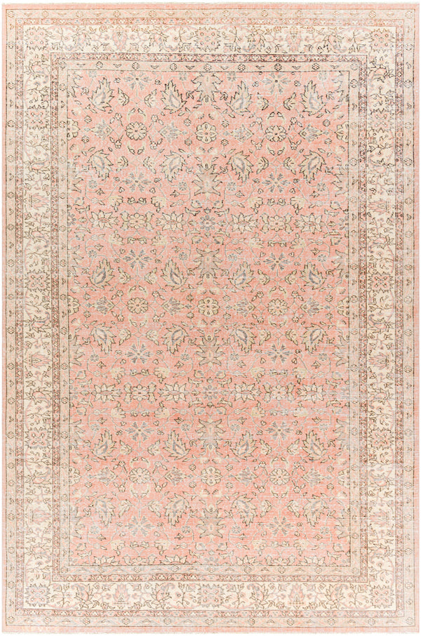Antique One of a Kind AOOAK-1234 6'5" x 9'6" Handmade Rug AOOAK1234-6596  Warm Grey, Pearl, Khaki, Tan Surya
