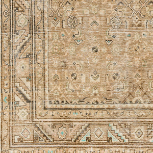 Antique One of a Kind AOOAK-1237 4'8" x 9'4" Handmade Rug AOOAK1237-4894  Khaki, Sage, Ash Surya