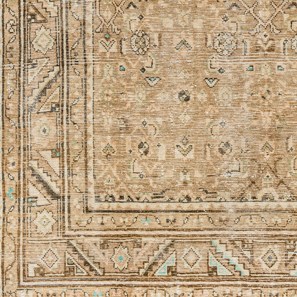 Antique One of a Kind AOOAK-1237 4'8" x 9'4" Handmade Rug AOOAK1237-4894  Khaki, Sage, Ash Surya