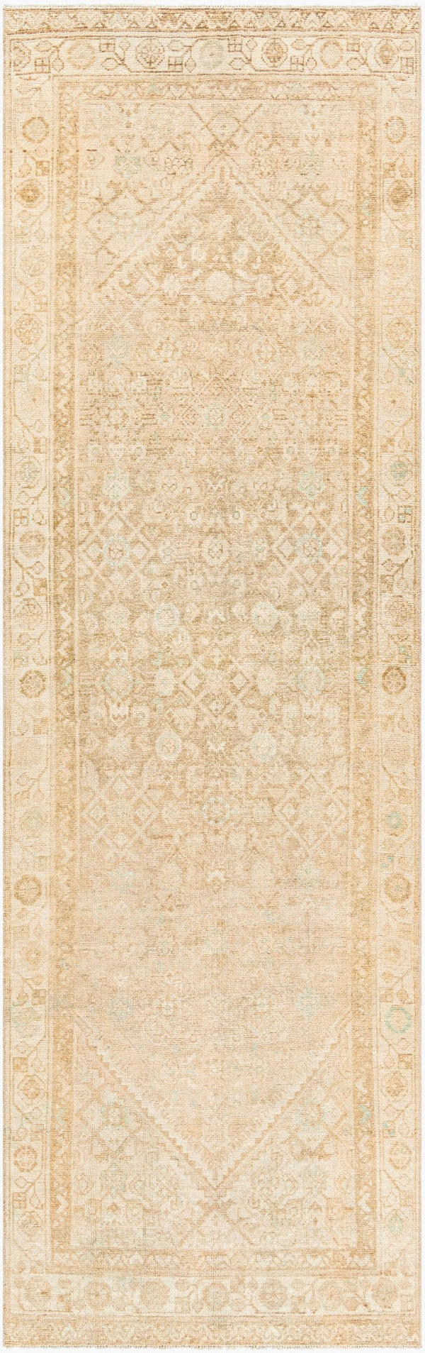 Surya Antique Hand Knotted Runner Rug One of a Kind Hallway Entryway Accent Piece AOOAK1242-3492