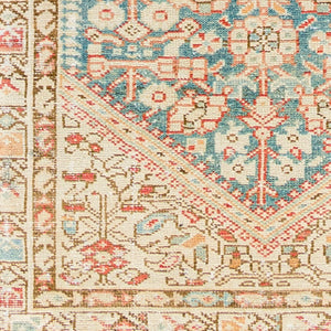 Antique One of a Kind AOOAK-1246 2'9" x 12'6" Handmade Rug AOOAK1246-29126  Ash, Khaki, Tan, Camel, Sage Surya