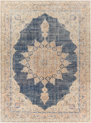 Antique One of a Kind AOOAK-1254 7'6" x 10'3" Handmade Rug AOOAK1254-76103  Warm Grey, Slate Grey Taupe, Nickel, Sage, Pearl Surya