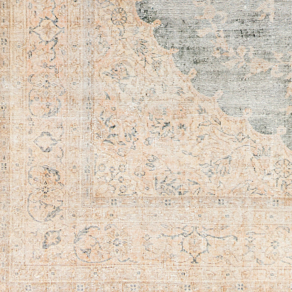 Antique One of a Kind AOOAK-1256 7'9" x 11'8" Handmade Rug AOOAK1256-79118  Ash, Pearl, Sterling Grey Surya