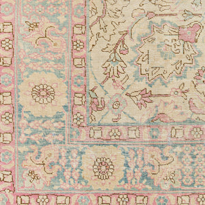 Antique One of a Kind AOOAK-1258 4'6" x 6'1" Handmade Rug AOOAK1258-4661  Ash, Slate Grey Taupe, Khaki, Camel Surya