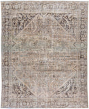 Antique One of a Kind AOOAK-1574 8'9" x 11'3" Handmade Rug AOOAK1574-89113  Warm Grey, Sage, Grey, Ash Surya