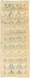 Antique One of a Kind AOOAK-1593 4'1" x 13'5" Handmade Rug AOOAK1593-41013  Desert Tan, Wheat, Slate Grey Taupe, Tan Surya