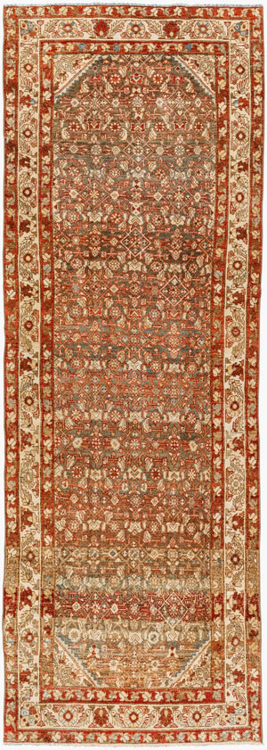 Surya Antique Hand-knotted Turkish Runner Wool Cotton Blend Low Pile Hallway Area Rug AOOAK1602-3399
