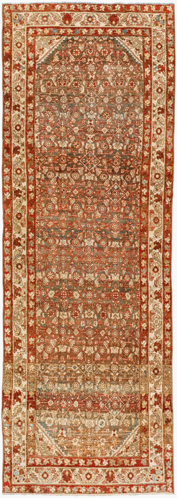 Surya Antique Hand-knotted Turkish Runner Wool Cotton Blend Low Pile Hallway Area Rug AOOAK1602-3399
