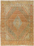 Antique One of a Kind AOOAK-1614 9'2" x 12' Handmade Rug AOOAK1614-9212  Camel, Copper, Khaki, Brick, Nickel Surya