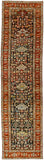 Antique One of a Kind AOOAK-1623 3'8" x 14'4" Handmade Rug AOOAK1623-14438  Mocha, Dark Grey, Camel, Clay, Chocolate, Khaki, Taupe, Lunar Green, Bronze Surya