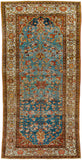 Antique One of a Kind AOOAK-1625 4'10" x 10'10" Handmade Rug AOOAK1625-41010  Medium Grey, Brick, Dark Brown, Sage, Natural, Sepia, Brass Surya