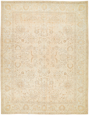 Antique One of a Kind AOOAK-1632 9'6" x 12'5" Handmade Rug AOOAK1632-96125  Pearl, Ash, Tan Surya