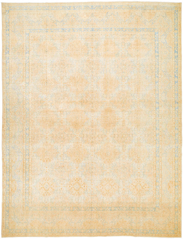 Antique One of a Kind AOOAK-1638 9'7" x 12'8" Handmade Rug AOOAK1638-97128  Pearl, Natural Surya