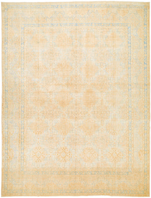 Antique One of a Kind AOOAK-1638 9'7" x 12'8" Handmade Rug AOOAK1638-97128  Pearl, Natural Surya