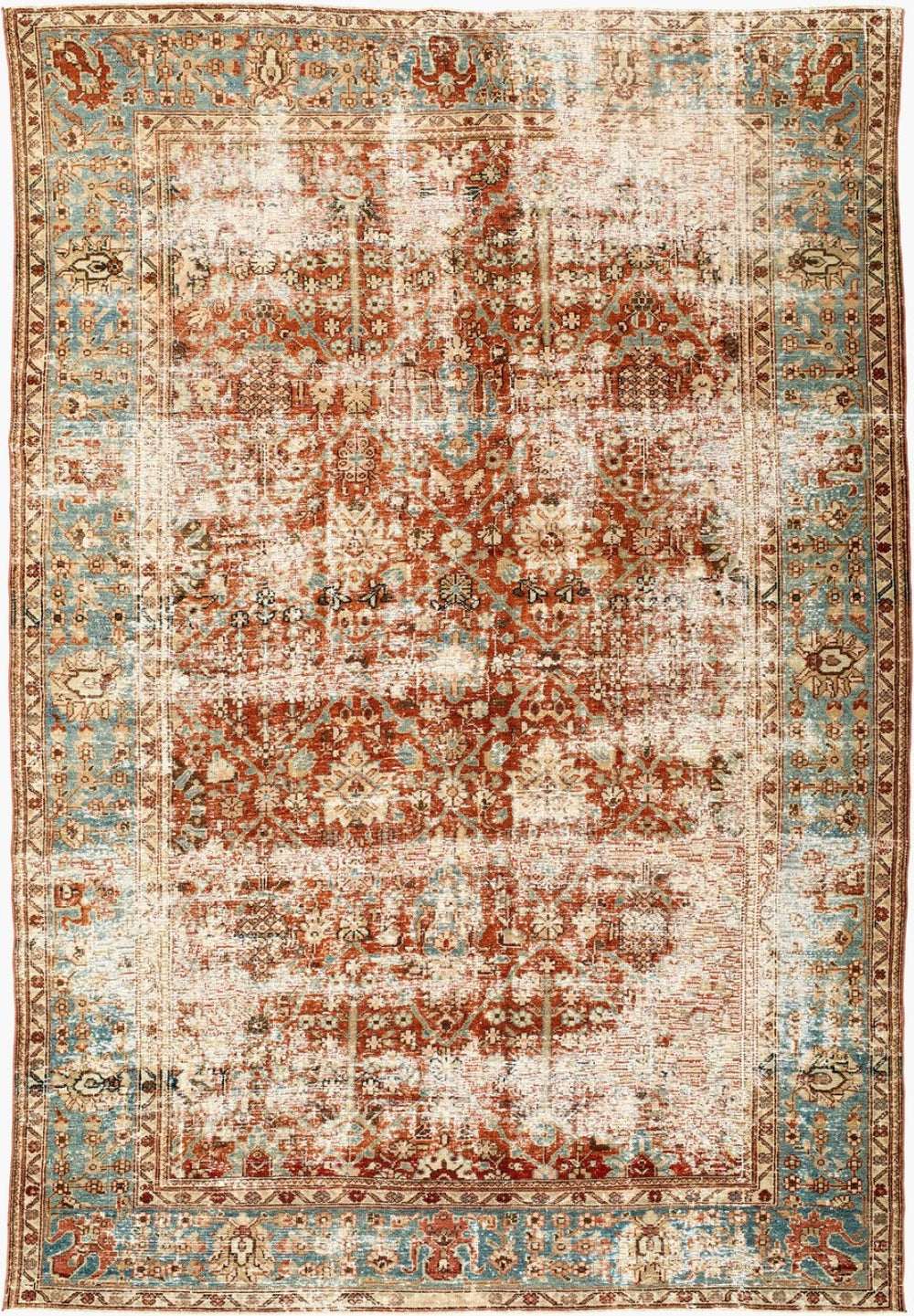 Surya Antique Turkish Hand Knotted Wool Rug One of a Kind Low Pile Living Room AOOAK1662-6810