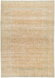 Antique One of a Kind AOOAK-1722 9'10" x 14'1" Handmade Rug AOOAK1722-141910  Natural, Khaki, Light Wood Surya