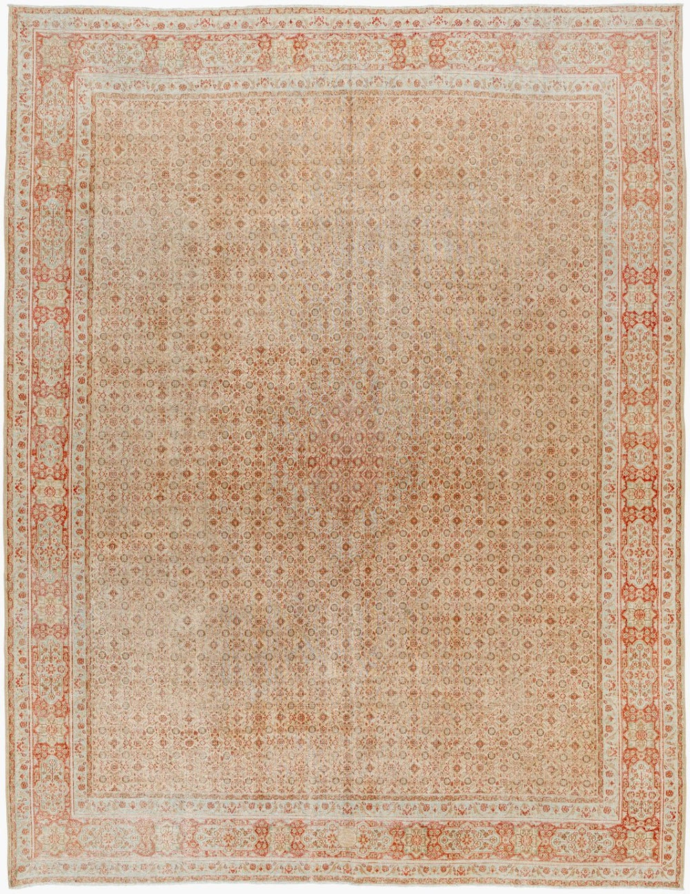 Surya Antique Hand Knotted Turkish Wool Rug One of a Kind Heirloom Weave for Living Room AOOAK1747-101128
