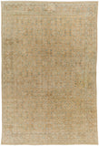 Antique One of a Kind AOOAK-1763 8' x 8'9" Handmade Rug AOOAK1763-889  Camel, Khaki Surya
