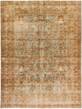 Antique One of a Kind AOOAK-1774 9'4" x 12'6" Handmade Rug AOOAK1774-94126  Camel, Light Wood, Clay, Natural, Brick Surya