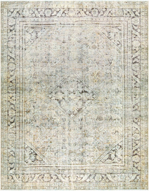 Surya Antique Hand-knotted Turkish Wool Cotton Area Rug One of a Kind Bohemian Living Room AOOAK1783-95123