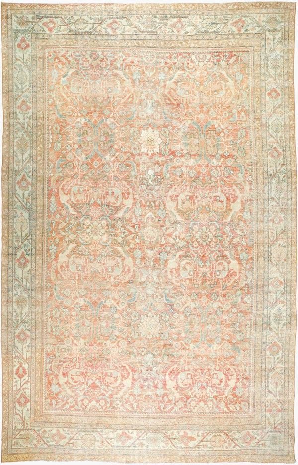 Surya Antique Hand-knotted Turkish Wool Cotton Rug One of a Kind Large Living Room AOOAK1793-105164