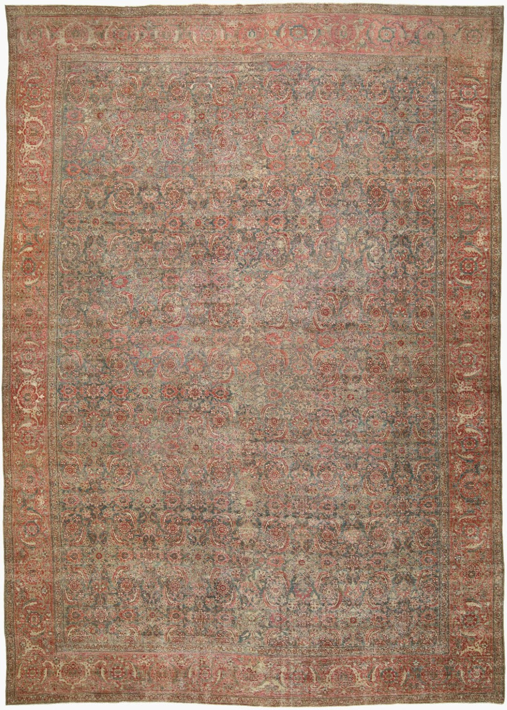 Surya Antique Hand Knotted Turkish Wool Area Rug One of a Kind Low Pile Living Room AOOAK1799-107153