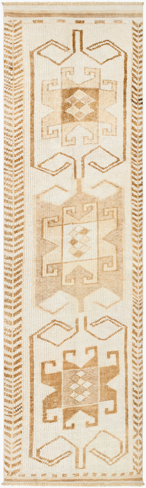 Surya Antique 7'5" X 10'10" Handcrafted Turkish Wool Rug - Unique, Durable, Perfect For Traditional Homes! 'Ivory Wool Aooak1812-32109