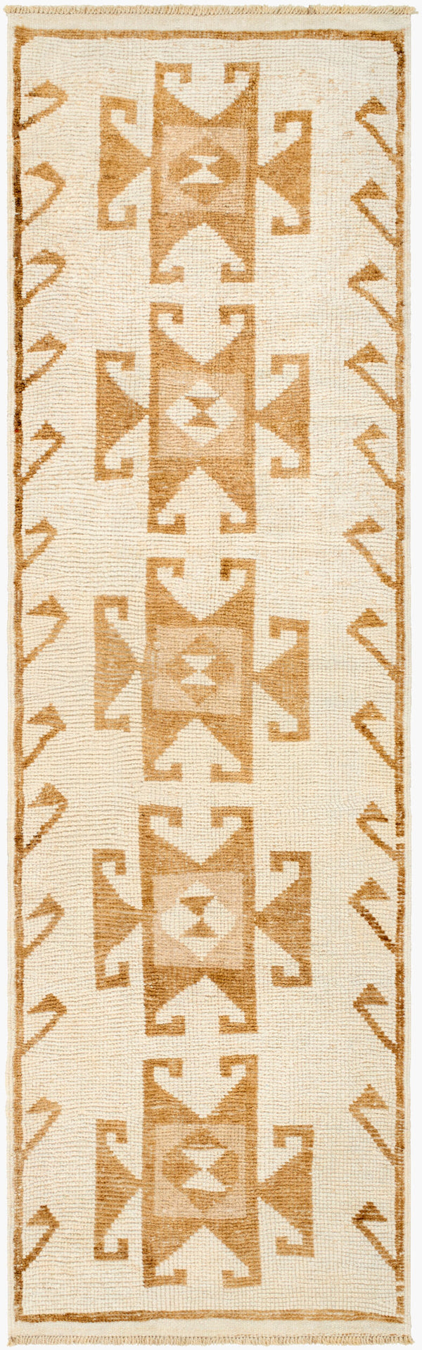 Surya Antique 7'5" X 10'10" Handcrafted Turkish Wool Rug - Unique, Durable, Perfect For Traditional Homes! 'Beige Wool Aooak1817-32102