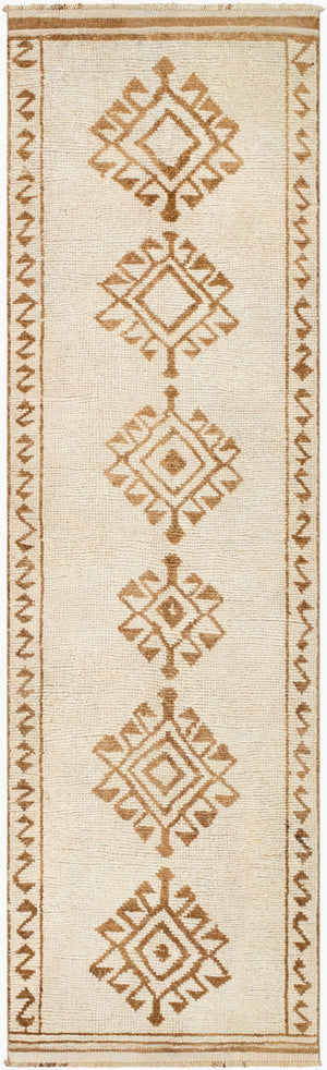 Surya Antique 7'5" X 10'10" Handcrafted Turkish Wool Rug - Unique, Durable, Perfect For Traditional Homes! 'Ivory Wool Aooak1824-34111