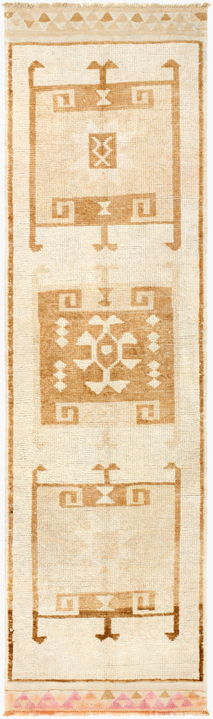 Surya Antique 7'5" X 10'10" Handcrafted Turkish Wool Rug - Unique, Durable, Perfect For Traditional Homes! 'Beige Wool Aooak1825-32107