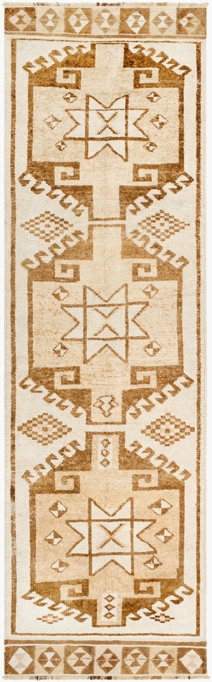 Surya Antique 7'5" X 10'10" Handcrafted Turkish Wool Rug - Unique, Durable, Perfect For Traditional Homes! 'Beige Wool Aooak1829-36117
