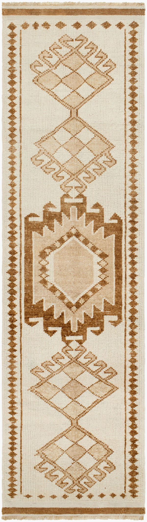 Surya Antique 7'5" X 10'10" Handcrafted Turkish Wool Rug - Unique, Durable, Perfect For Traditional Homes! 'Ecru Wool Aooak1831-211107