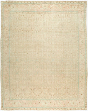 Surya Antique Handmade Wool Area Rug Low Pile Fringe Border for Formal Living Rooms AOOAK1904-10125